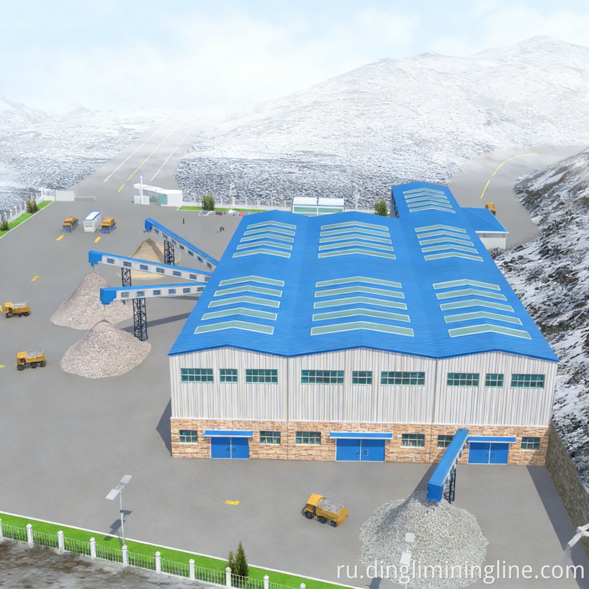 Stone Crushing & Finishing Integrated Line